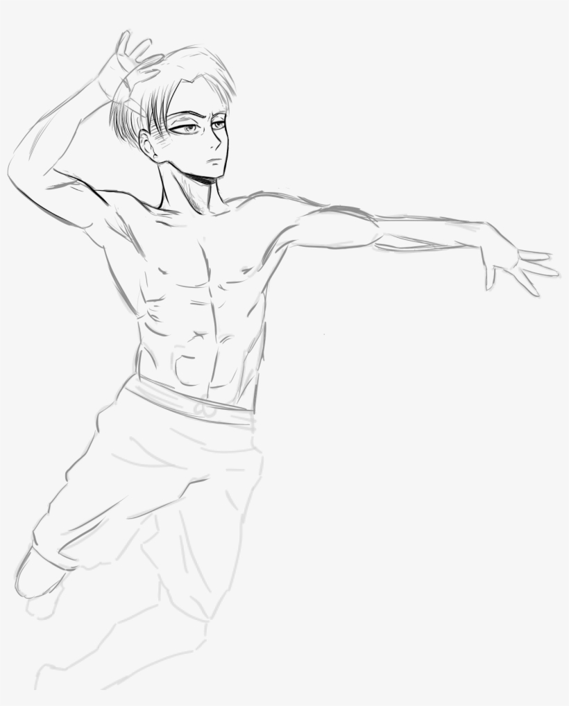 Art[art] Levi The Beach Volleyball Player But I'll - Sketch, transparent png download