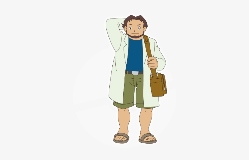 A Professor Who Researches About Pokémon At Littleroot - Pokemon Season 8 Advanced Battle (dvd), transparent png download