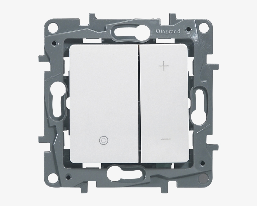 Legrand Niloe Leg96608 Dimmer Switch Shiny, transparent png download