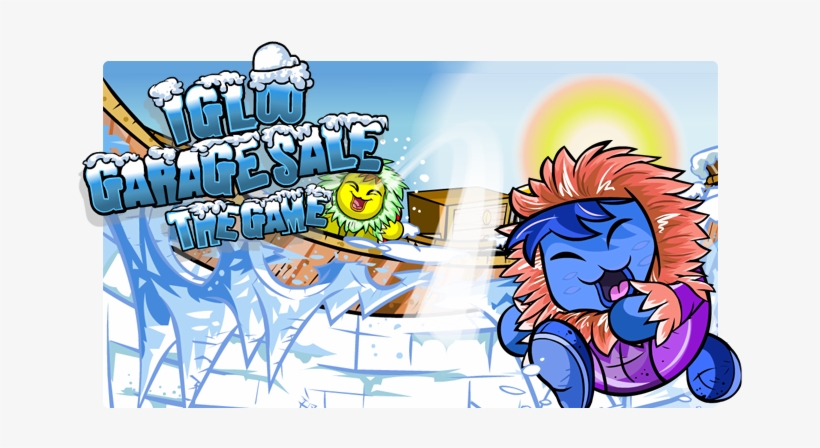Igloo Garage Sale - Cartoon, transparent png download