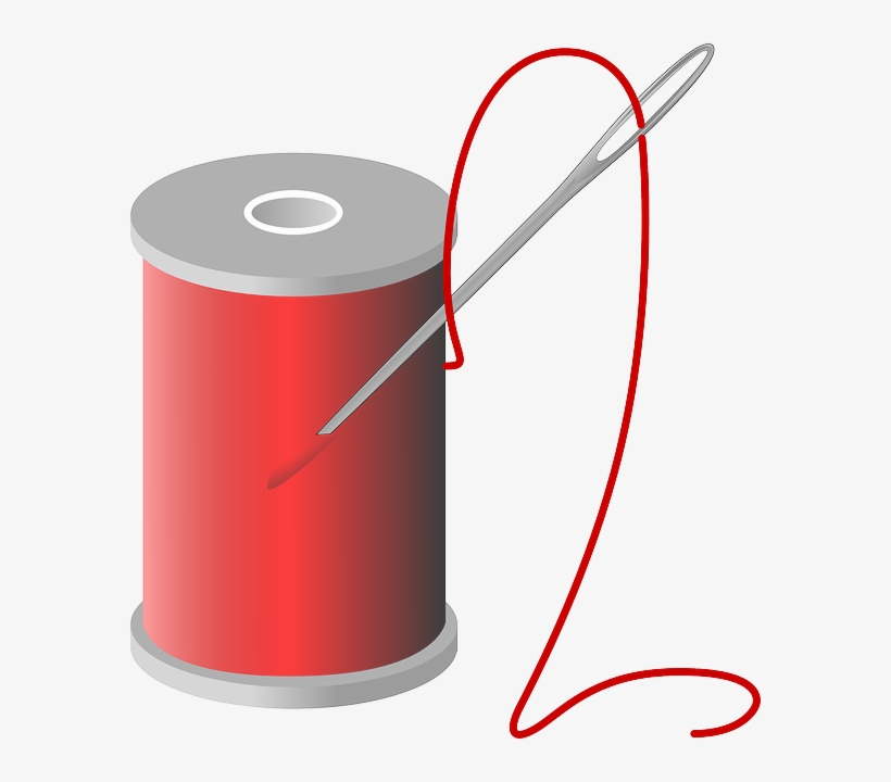 Hilo De Coser Y Aguja, transparent png download