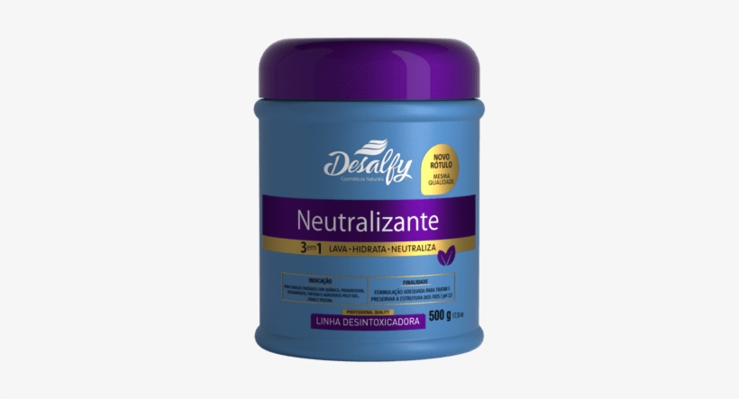 Creme Neutralizante Desalfy Hair 500g, transparent png download