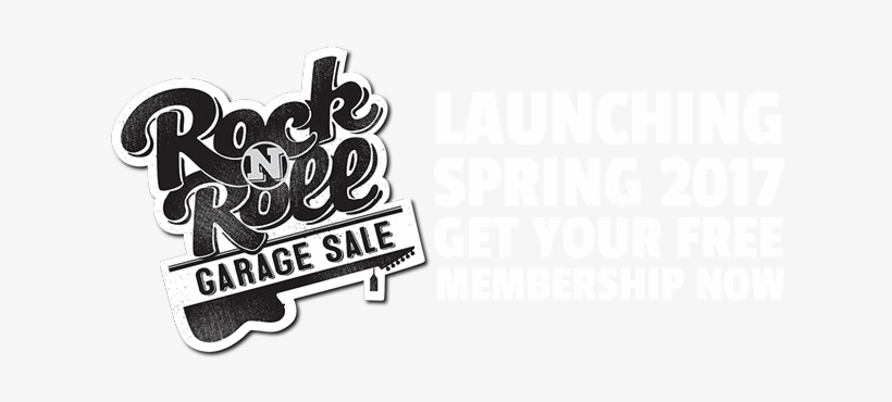 Rock 'n' Roll Garage Sale - Rock Nroll Yard Sale, transparent png download