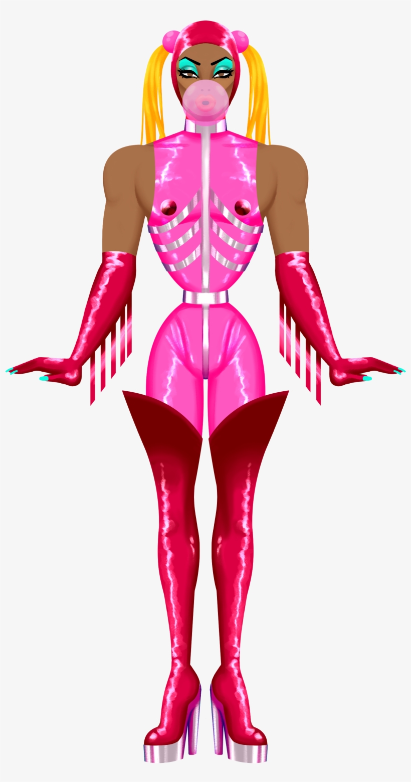 Miyu Moon, Representing The Lollipop Guild - Illustration, transparent png download