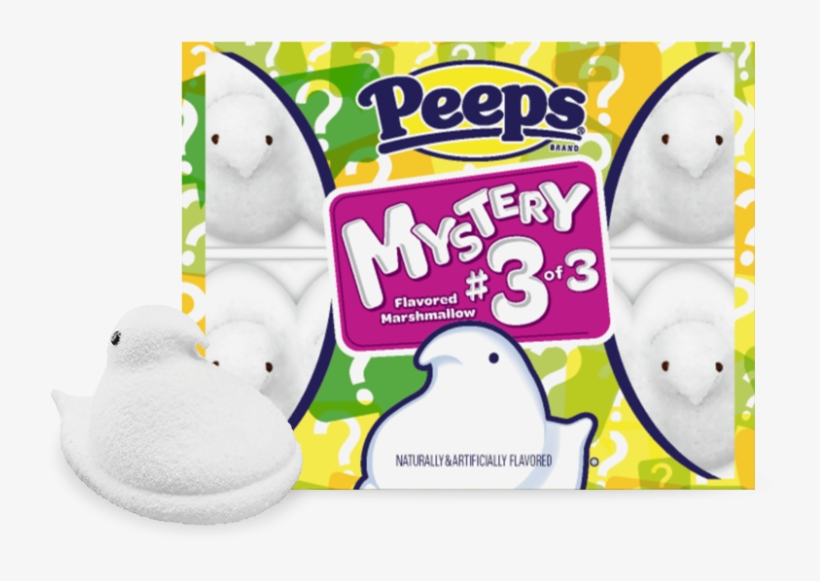 Mystery3 - Peeps Marshmallow Snowmen - 3 Snowmen, 1.125 Oz, transparent png download