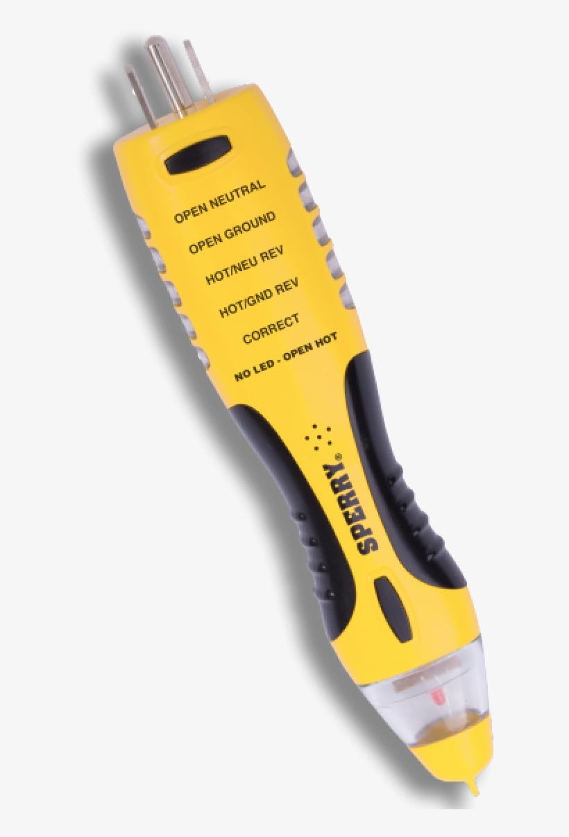 There's - Sperry Instruments Vd7504gfi Gfci With Non-contact, transparent png download