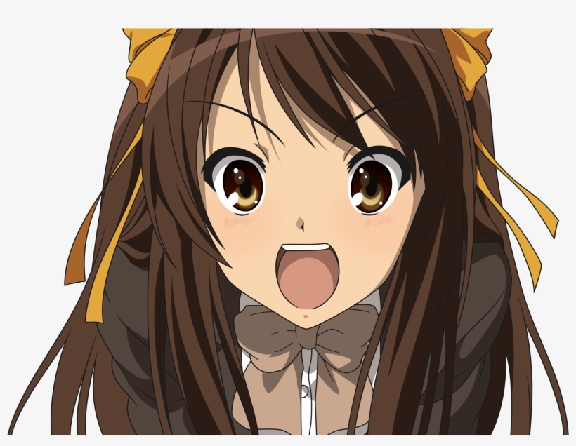Haruhi Suzumiya - Suzumiya Haruhi, transparent png download