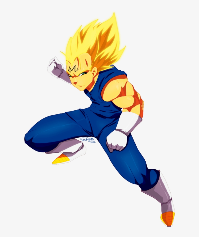 Majin Vegeta - Vegeta, transparent png download