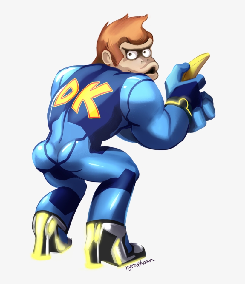 More - Donkey Kong Samus, transparent png download