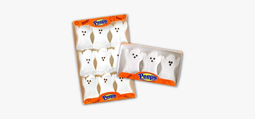 Halloween Ghosts - Oryans Village Marshmallow Ghost Peeps, transparent png download