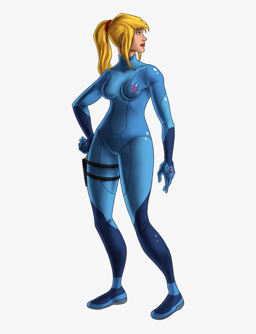 Zero-suit Samus By Green Mamba - Zero Suit Samus Metroids, transparent png download