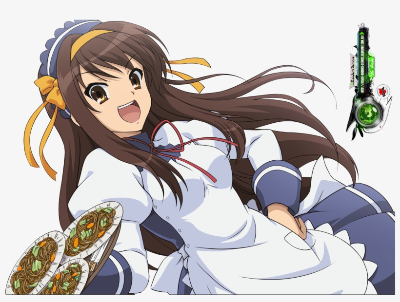 Anime Renders - Sport Haruhi Suzumiya, transparent png download