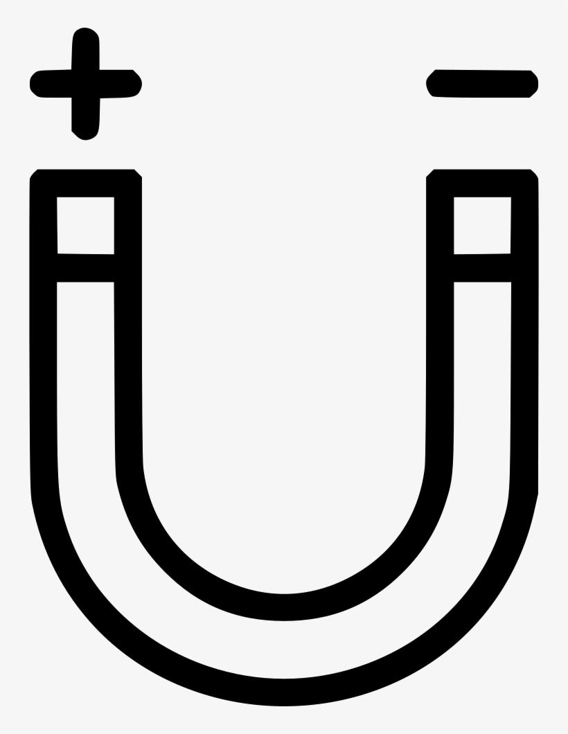Horseshoe Magnet Positive Negative Charge Physics Comments, transparent png download