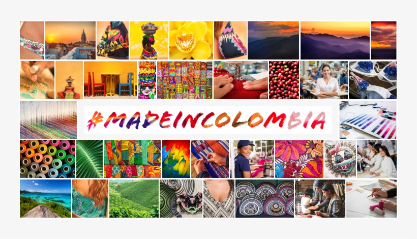 Made In Colombia Collage Mob - Car, transparent png download