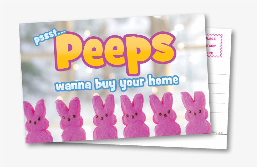 Ic Postcard Peeps - Rabbit, transparent png download