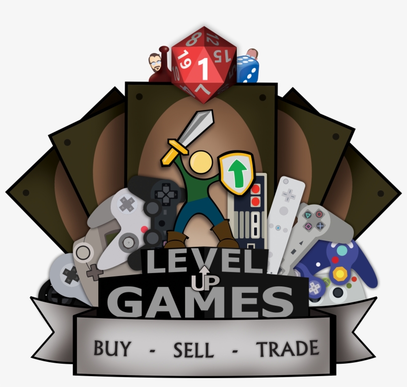 New Level Up Design - Level Up Games — Eagan, transparent png download