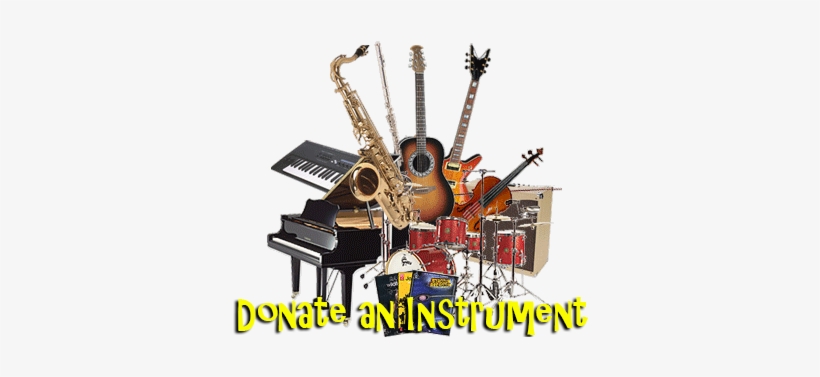 Donate An Instrument - Musical Instrument, transparent png download
