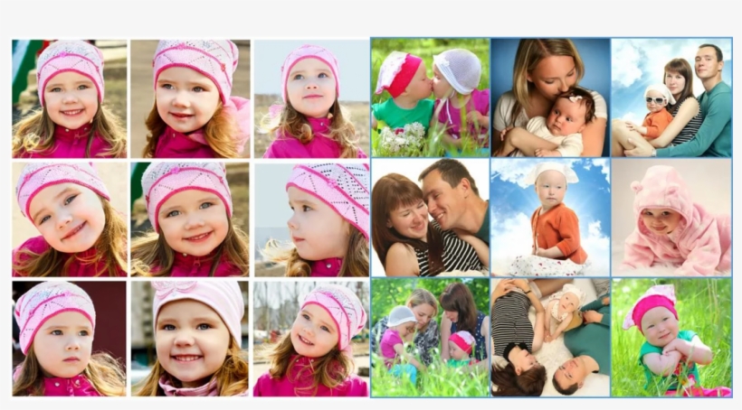 Large Size Of Design - Collage, transparent png download