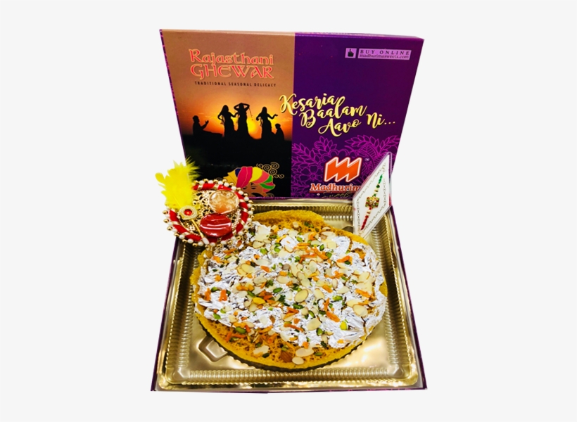 Buy Kesariya Ghewar In Raksha Bandhan - Ghevar, transparent png download