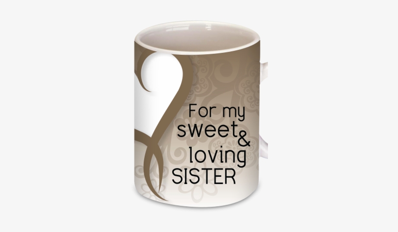 Raksha Bandhan Mud Heart Coffee Mug Raksha Bandhan - Cup Designs For Raksha Bandhan, transparent png download