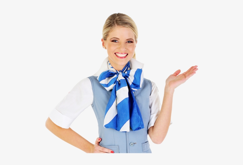 Air Hostess Png High-quality Image - Air Hostess Images Png, transparent png download