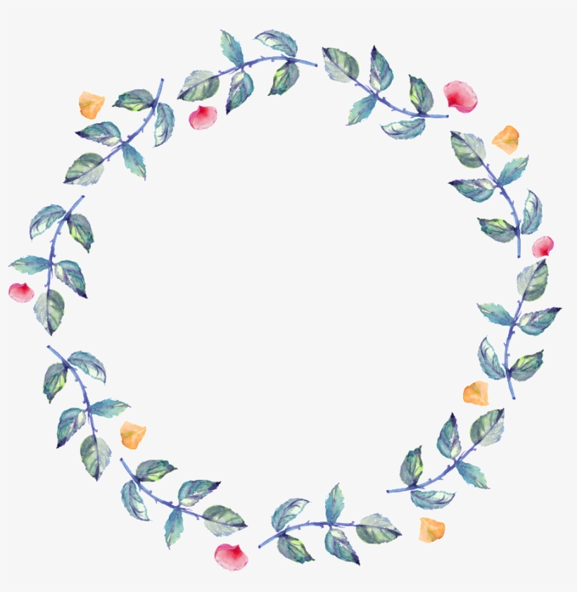 Beautiful Garland Transparent Decorative - Wreath, transparent png download