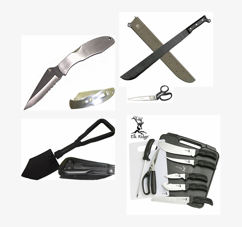 Knives, Scissors, Shovels & Edged Tools - Elk Ridge, transparent png download