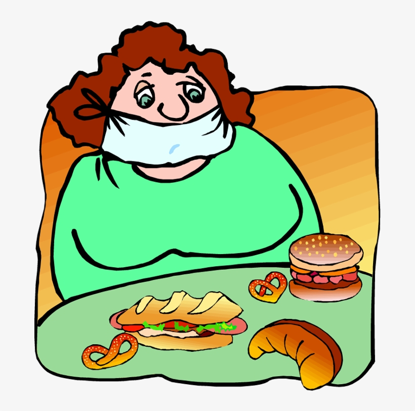 Cliparthot Implementation Of Fat Diet And Average - Child, transparent png download