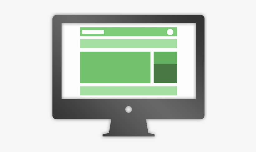 The Responsive Layout Of Freestyle - Led-backlit Lcd Display, transparent png download