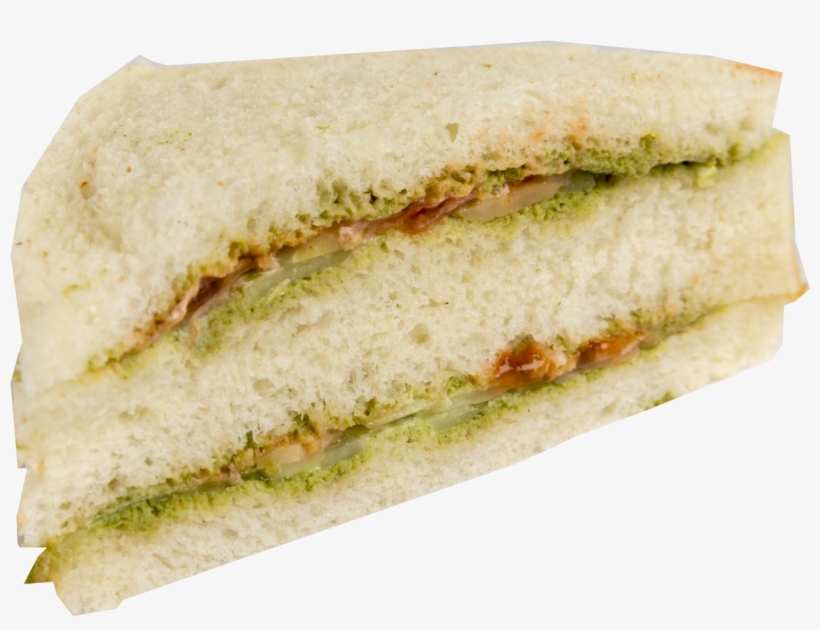 Veg Mint Sandwich - Vegetable, transparent png download