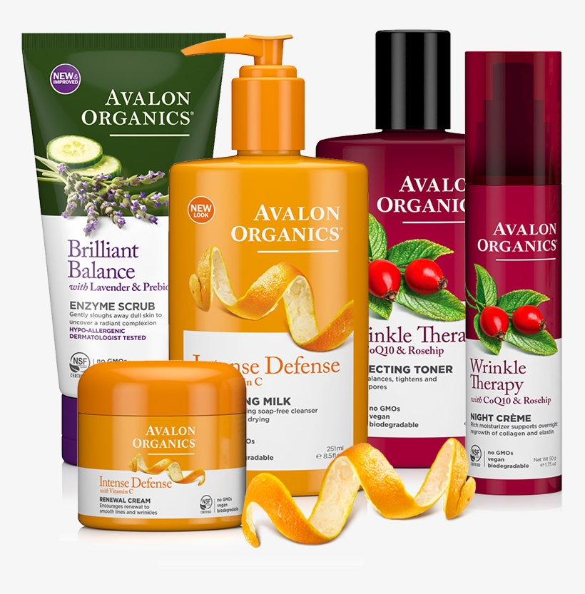 Avalon Organics Skin Care Products - Avalon Organics Brilliant Balance Exfoliating Enzyme, transparent png download