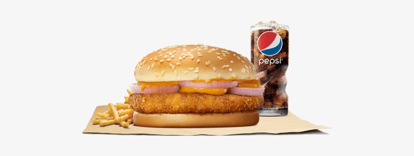 This Pure-veg Burger Is Stuffed With Goodness Of Wholesome - Burger King Vijayawada Menu, transparent png download