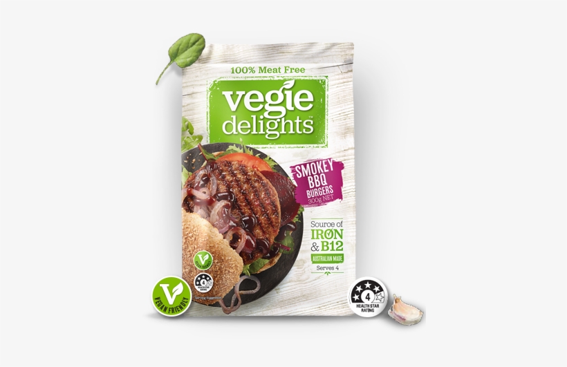 Health Star Rating 4 Stars - Vegie Delights Lentil Patties, transparent png download