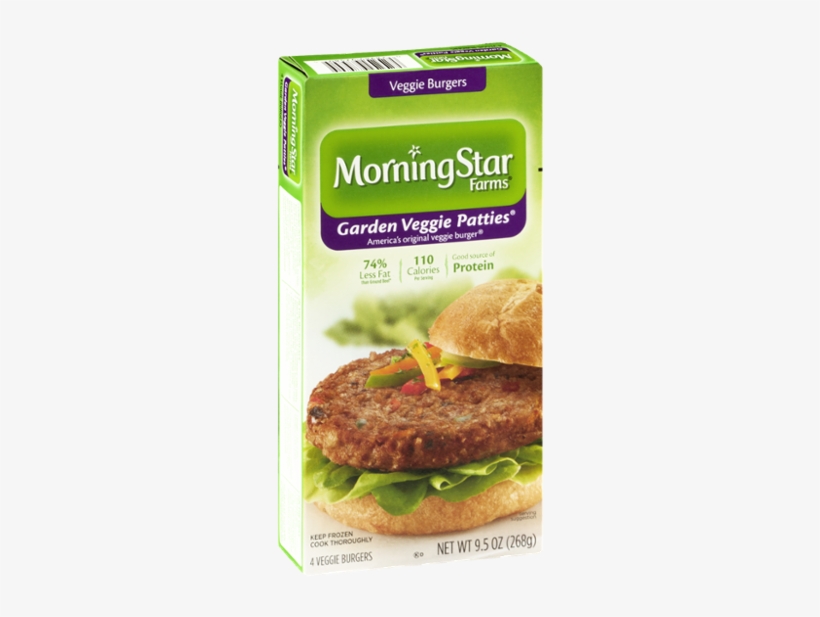 Morningstar Farms Garden Veggie Patties - 4 Burgers,, transparent png download