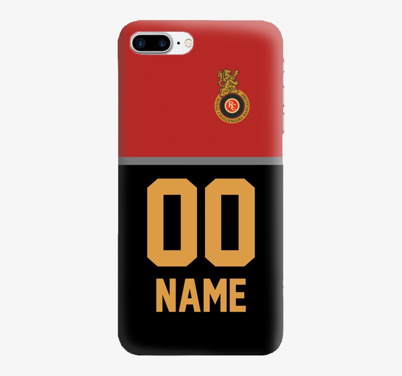 Royal Challengers Bangalore Ipl Phone Cover - Jersey Phone Case Cricket, transparent png download