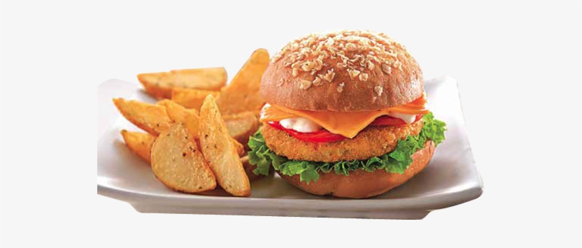 Mccain Super Veg Burger Patty - Cheeseburger, transparent png download