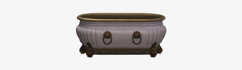 Tub Bath Beautiful Antique Nostalgic Oval - Pretty Bathtub Transparent Background, transparent png download