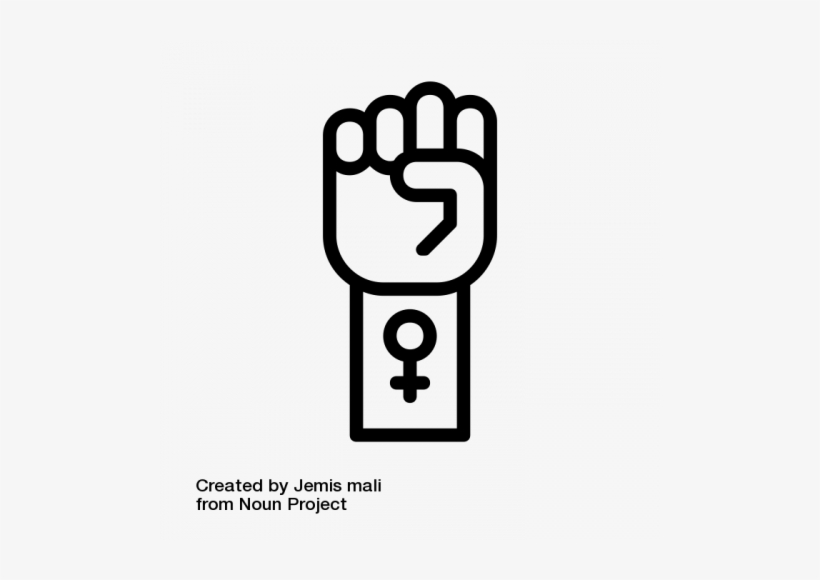 'on Her Shoulders' - Empowerment Icon Png, transparent png download