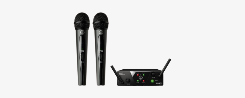3350x00060 Akg Wms40 Mini2 Vocal Set Bd Us25c/d - Akg Wms 40 Mini2 Vocal Set Dual, transparent png download