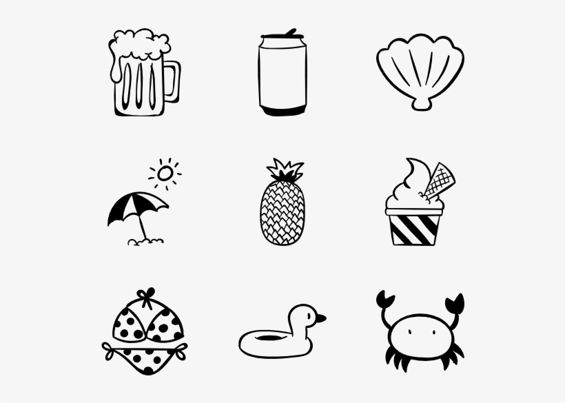 Summertime Handmade - Handmade Icons Png, transparent png download