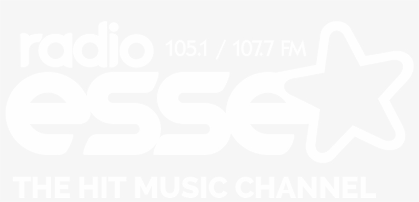 White Radio Essex Logo With Tag - Radio Essex, transparent png download
