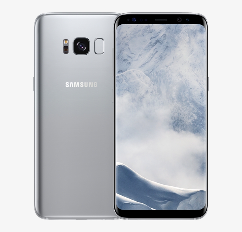 Battery Capacity, And Display Size), But More Specifically - Samsung Galaxy S8 Arctic Silver, transparent png download