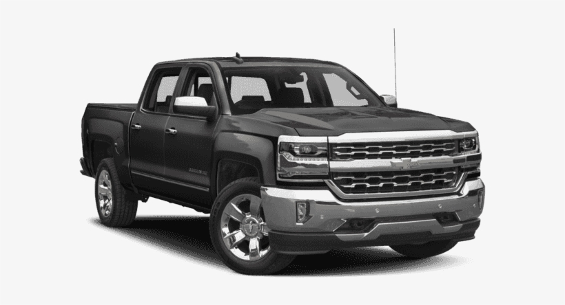 New 2018 Chevrolet Silverado 1500 Ltz - 2018 Gmc Sierra Crew Cab, transparent png download