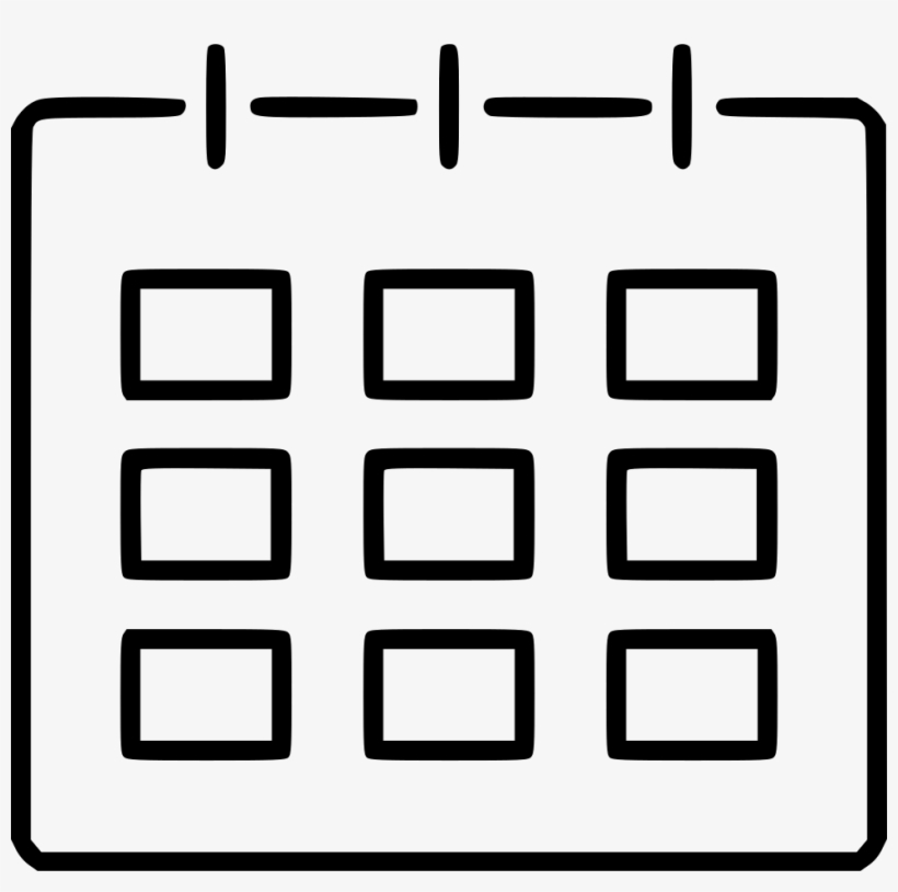 Table Chart Schedule Planning Calendar Comments - Chart, transparent png download