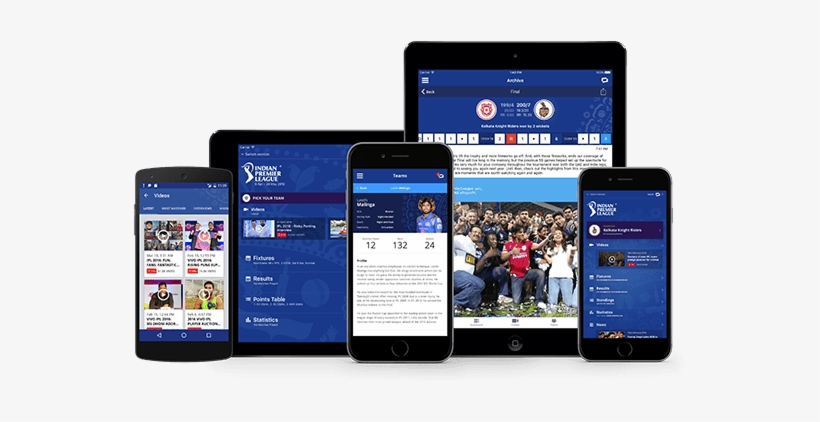 Ipl Phone Apps - 2018 Indian Premier League, transparent png download