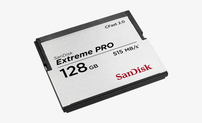 128gb Sandisk Cfast, transparent png download