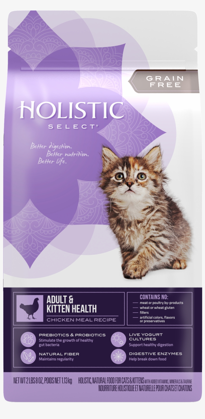 Holistic - Holistic Select Adult Health Duck Meal Recipe Dry Cat, transparent png download