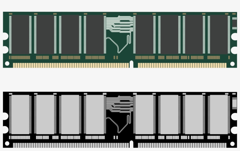 This Free Icons Png Design Of Ram Memory Card, transparent png download