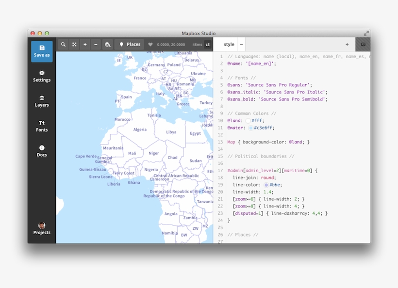 Starting Mapbox Studio - Mapbox, transparent png download