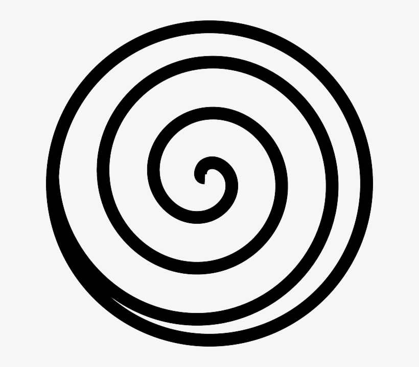 Round Free Spiral Tattoo Track Spirals - Spiral Clipart, transparent png download